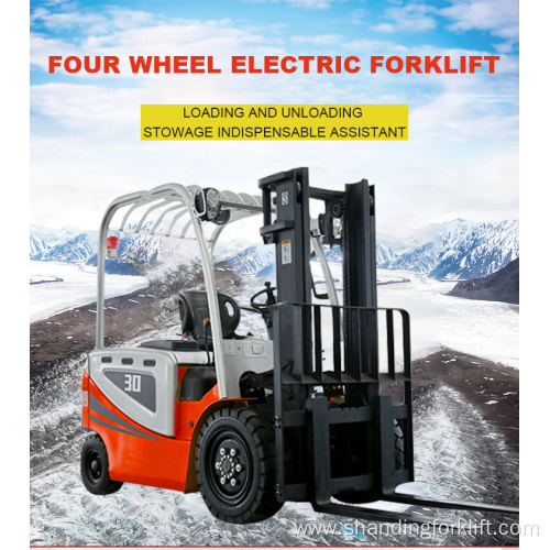 3 TON MINI ELECTRIC FORKLIFT TRUCK